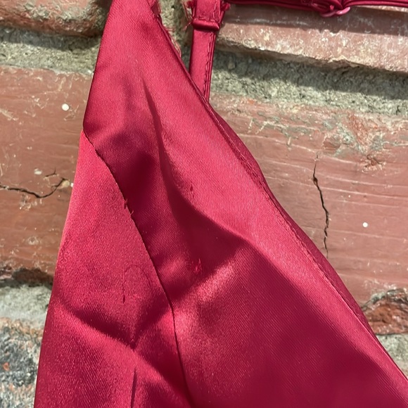 Superdown Nicole Mini Dress in Burgundy Wine NWT Size Small - Picture 5 of 7